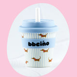 BBcino - Baby Cups - Dash in Blue (120ml)