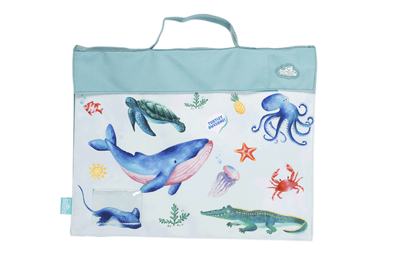 Spencil - Library Bag - Sea Critters