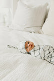 Copper Pearl - Newborn Top Knot Hat