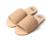 Fawn & Finch - Leather Willow Weave Ladies Slide