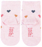 Toshi - Organic Baby Socks - Hearts