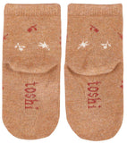 Toshi - Organic Baby Socks - Maple Leaves