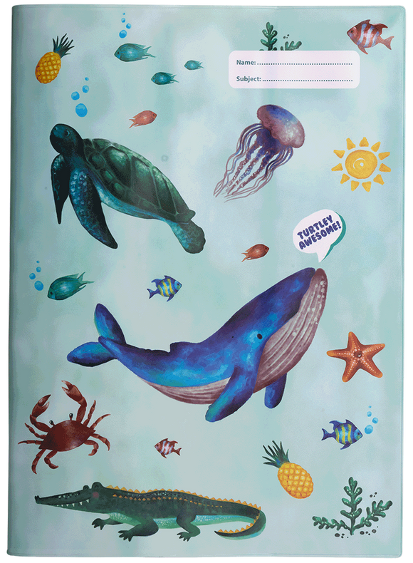 Spencil Scrapbook Cover - Sea Critters I