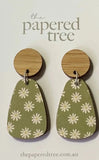 The Papered Tree - Curvy Drops 30mm