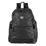 OiOi Black Fisheye Quilt Backpack