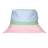 Acorn Kids - Pink Colour Block Wide Brim Bucket Hat