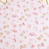 Snuggle Hunny - Fitted Bassinet Sheet - Boots & Bows