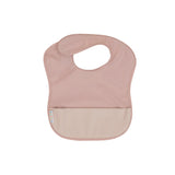 All4Ella - Recycled pouch bib - Two-tone Pink