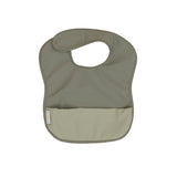 All4Ella - Recycled pouch bib - Two-tone Sage