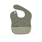 All4Ella - Recycled pouch bib - Two-tone Sage