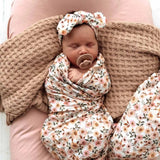 Snuggle Hunny - Spring Floral Organic Muslin Wrap