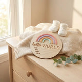 Timber Tinkers - Hello World Rainbow Pastels