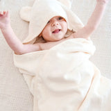 Kiin - Hooded Towel - Ivory