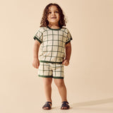 Wilson & Frenchy - Lagoon Organic Knitted Check Set