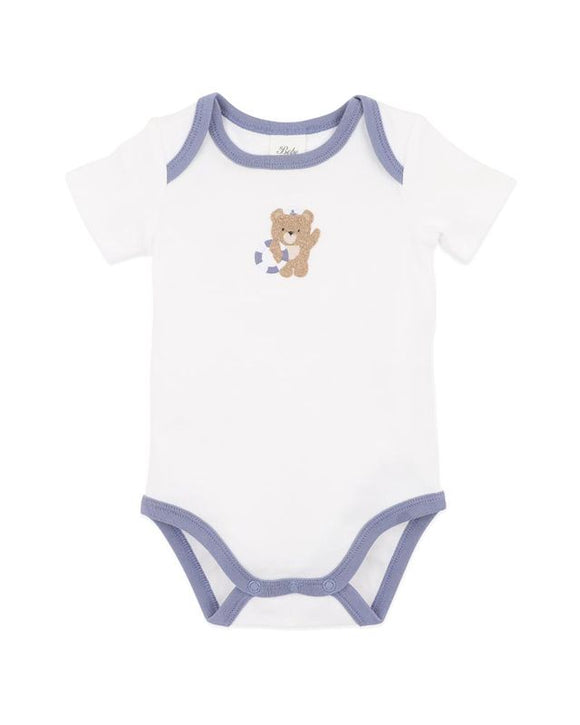 Bebe - AXEL SAILOR BEAR ORGANIC BODYSUIT