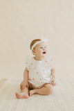 Confetti Kidz - Pink Posies | Organic Ruffle Set