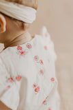 Confetti Kidz - Pink Posies | Organic Ruffle Set