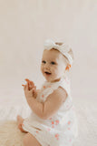 Confetti Kidz - Pink Posies | Organic Ruffle Set