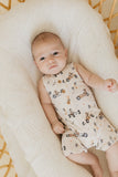 Confetti Kidz - Pup Racer | Sleeveless Romper
