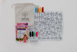 Nourish By Nature - Silicone Seek N Spot Colouring Mat- Princesses and Fairies