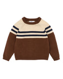 Bebe - JAKE RAGLAN STRIPE KNITTED JUMPER 3-7 YRS