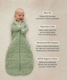 ergoPouch - Sleeping Bag 3.5 TOG Sleeved Willow (8-24m) 00-2