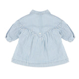 Fox & Finch - Winter Vacay Stripe Denim Dress - Blue Stripe