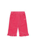 Huxbaby - Cord Frill Hem Pant Pink