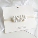 Chlea & Co -Pearl Periwinkle Crochet Headband
