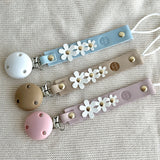 CMC - Coloured Floral Leather Dummy Clip