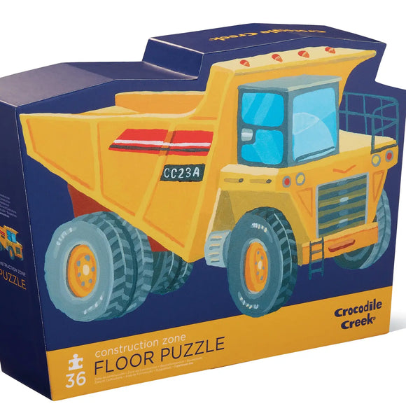 Crocodile Creek - Classic Floor Puzzle - 36 Pc - Construction Zone
