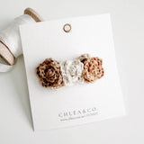 Chlea & Co - Darling Blossom Crochet Hair Clip