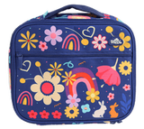 Spencil - Flower Power Big Cooler Lunch Bag + Chill Pack