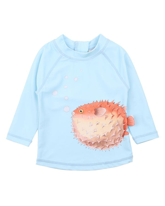 Minihaha - AIDEN 3D FISH RASH TOP