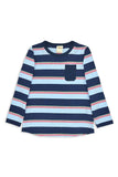 Milky - Midnight Stripe Pocket Tee