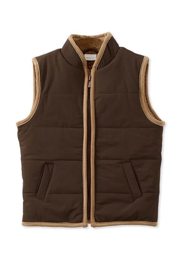 Milky - Chocolate Sherpa Vest