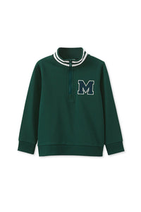 Milky - Green Zip Sweat