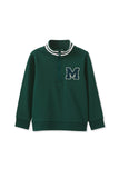Milky - Green Zip Sweat