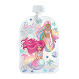 Sinchies - 150ml Reusable Food Pouches - Barbie™ - Mermaid Magic - Pack of 5