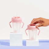 Little Stackers - Weighted Straw Sippy Cup Two Pack