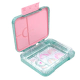 Mum Made Yum - Bento Lunchbox (Large) - Sparkle Teal Rainbow