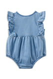 Milky - Denim Frill Playsuit