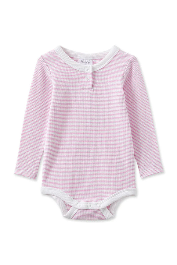 Milky - Pink Stripe Bubbysuit