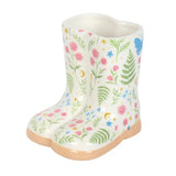 Lou Lou Bell - Luna Bloom Floral Print Ceramic Welly Boot Planter