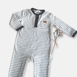 Love Henry - Baby Boys Winter Onesie - Blue