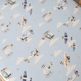 Snuggle Hunny - Fitted Cot Sheet - Taking Flight