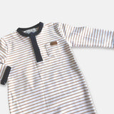 Love Henry - Baby Boys Winter Onesie - Beige