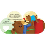 Sassi - Sassi Shaped Board Book - with Love Daddy