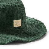 Wilson & Frenchy - Moss Green Organic Cord Sun Hat