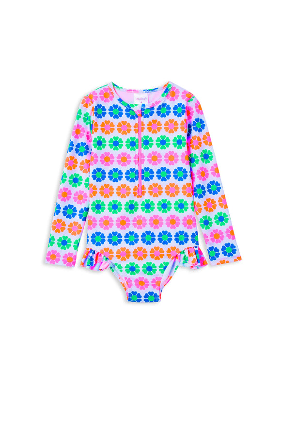 Milky - Neon Fun Long Sleeve Swimsuit